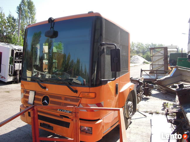 Części Mercedes Econic kabina atego maska zderzak lampy