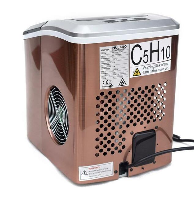 Kostkarka do robienia kostek lodu miedziana