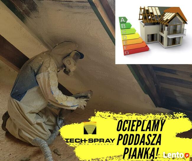 Ocieplanie Poddaszy Pianką Pur Natryskową, Strychy, Stropy