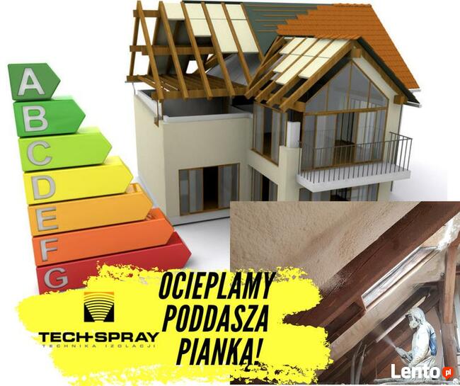 Ocieplanie Poddaszy Pianką Pur Natryskową, Strychy, Stropy