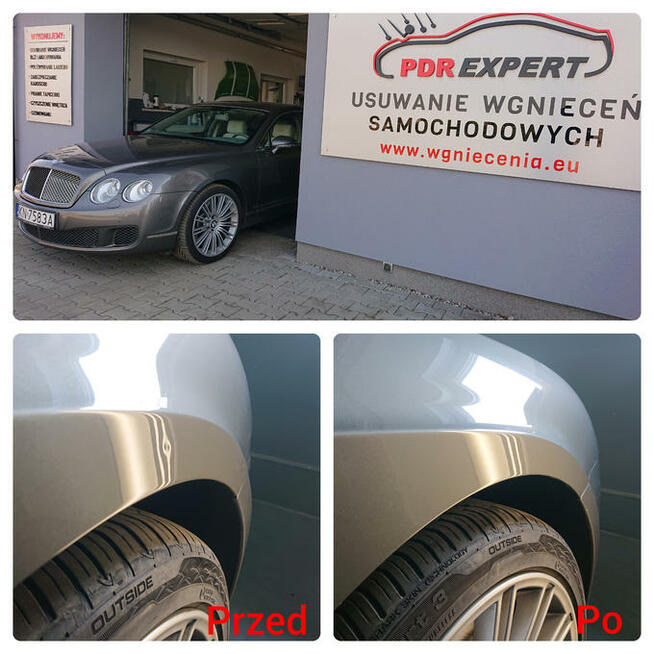 USUWANIE WGNIECEŃ PDR