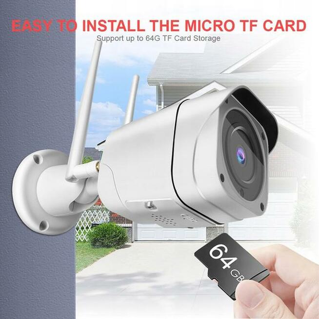 KAMERA 3G 4G zewnętrzna GSM SIM 5Mpx 2592x1944