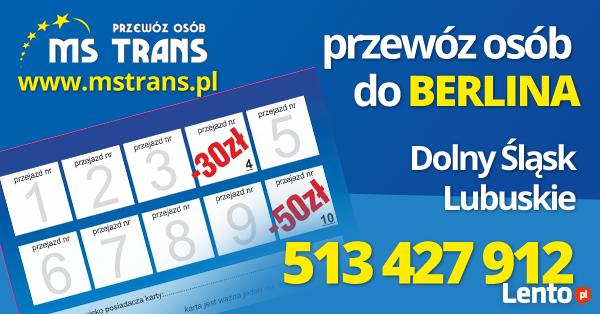 przewozy do Berlina MS TRANS