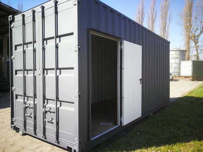 Adaptacje/ przeróbki z kontenerów morskich