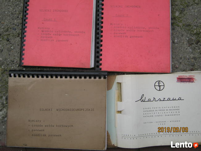 Silniki zachodnie (2 szt.)+wschodnioeuropejskie wymiary napr