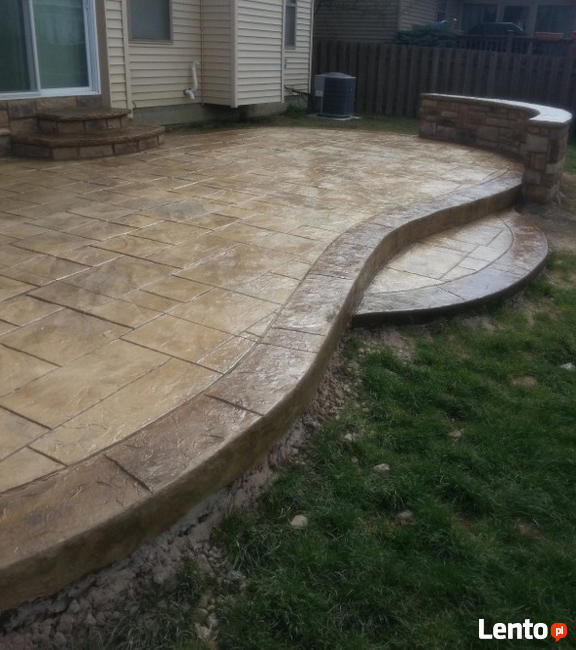 Beton stemplowany, beton dekoracyjny, posadzki - Koszalin