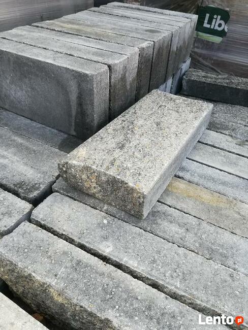 Palisada łupana Pl 34 onyx Kostka brukowa Ogrodzenia Pustak