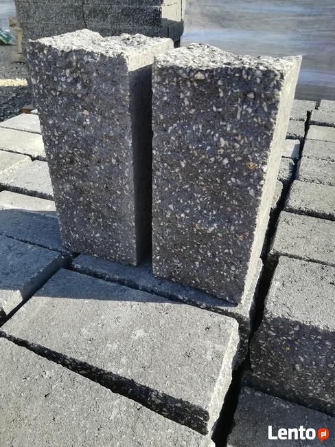 Palisada łupana split 22,5 cm kostka brukowa płyty tarasowe
