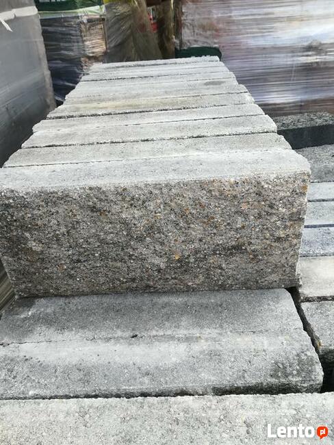 Palisada łupana Pl 34 onyx Kostka brukowa Ogrodzenia Pustak