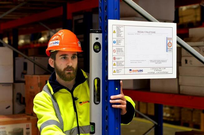 Przegląd regałów magazynowych (zgodny z normą PN EN 15635)