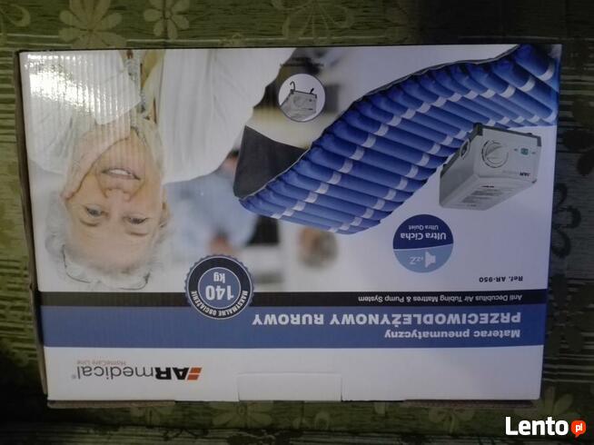 Wózek inwalidzki + materac przeciwodleżynowy