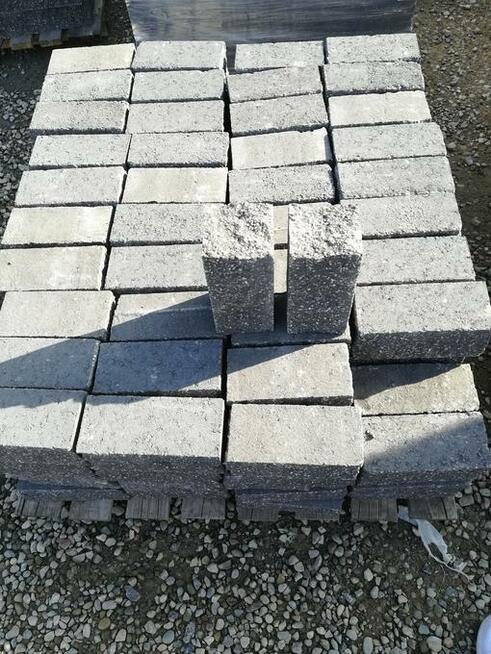 Palisada łupana split 22,5 cm kostka brukowa płyty tarasowe