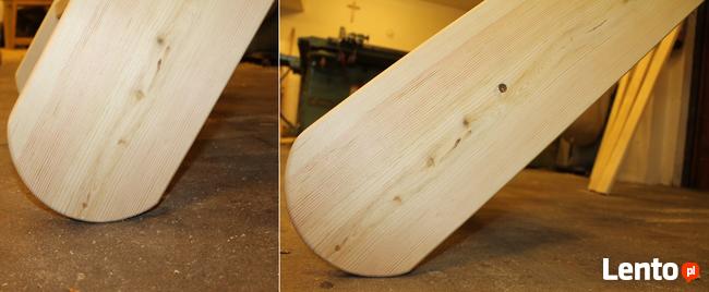 SCHODY drewniane REGULOWANE młynarskie ażurowe 265x60cm