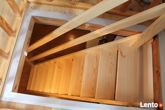 SCHODY jednobiegowe REGULOWANE 395x60cm BARIERKA BALUSTRADA