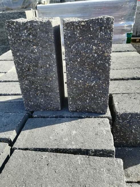 Palisada łupana split 22,5 cm kostka brukowa płyty tarasowe