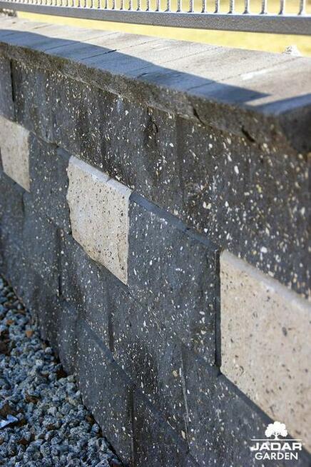 Pustak łupany cokołowy 38x22x16 ogrodzenie łupane Jadar