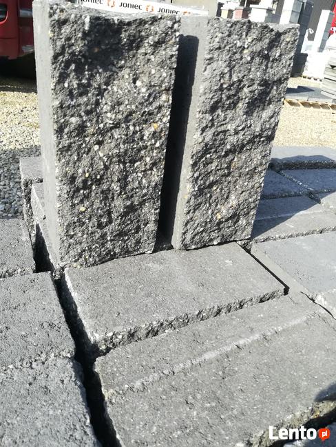 Palisada łupana split 22,5 cm kostka brukowa płyty tarasowe