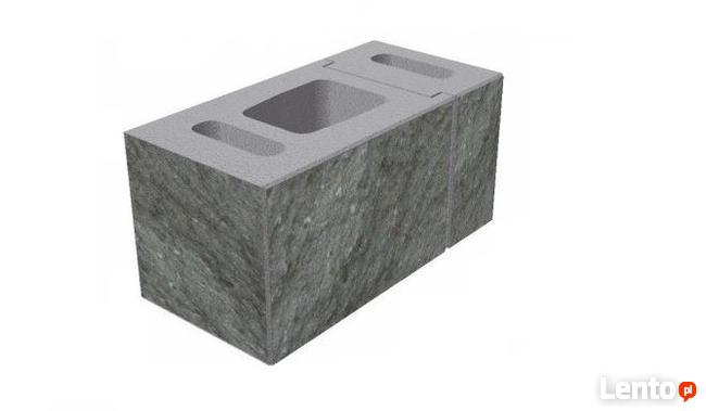 Pustak słupkowy łupany 4 stronnie 2-elementowy