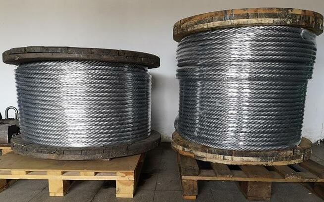 Lina stalowa - Liny stalowe - Linki stalowe ocynk ATEST !!!