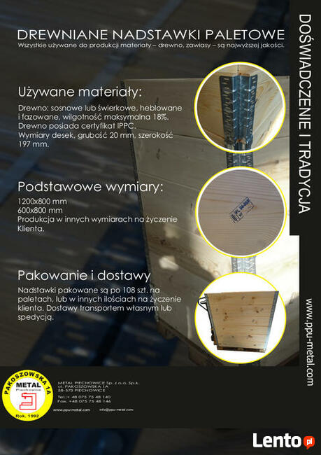 Daszki na słupki ogrodzeniowe