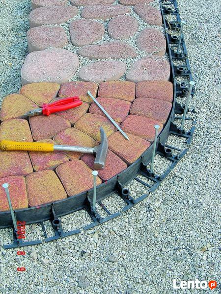 Obrzeże Eko-bord MAX grys kora naturalna kostka brukowa