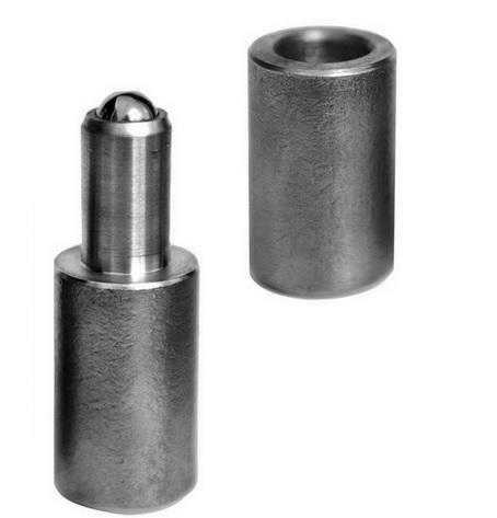 Zawias toczony z kulka stal. 30x105