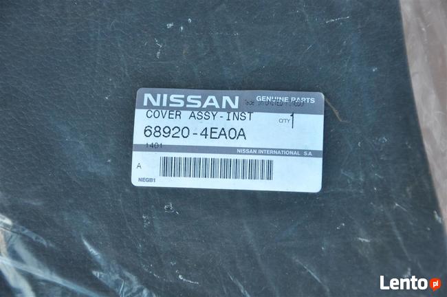 Plastik Osłona TUNELU Nissan QASHQAI-J11 środk--68920-4EA0A