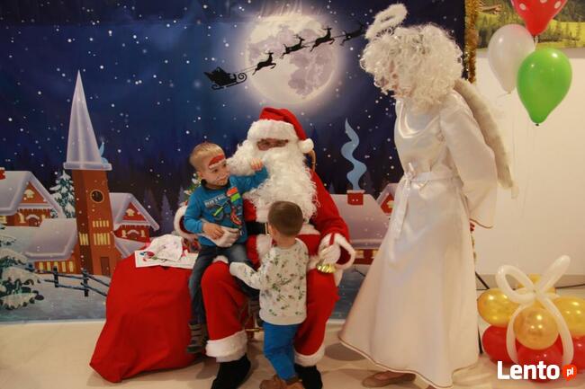 Wizyta Św. Mikołaja, Mikołaj, w domu, w firmie