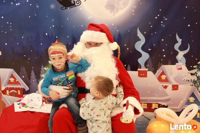 Wizyta Św. Mikołaja, Mikołaj, w domu, w firmie