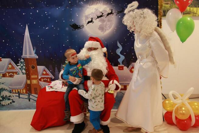 Wizyta Mikołaja, Mikołaj w domu w przedszkolu -piękne stroje