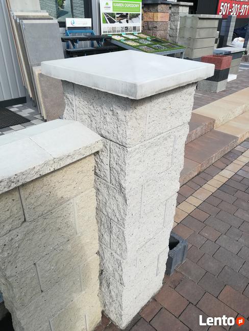 DASZEK CZTEROSPADOWY SŁUPEK ogrodzenie pustaki