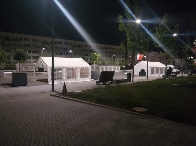 Wynajem parasol ogrodowy reklamowy festyn piknik event