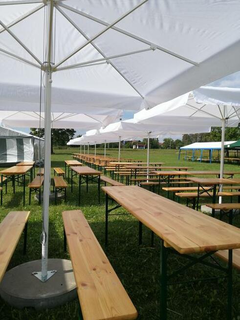 Wynajem parasol ogrodowy reklamowy festyn piknik event