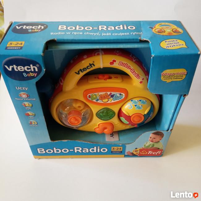 Bobo radio- interaktywna zabawka, nowa, idealna na roczek ch