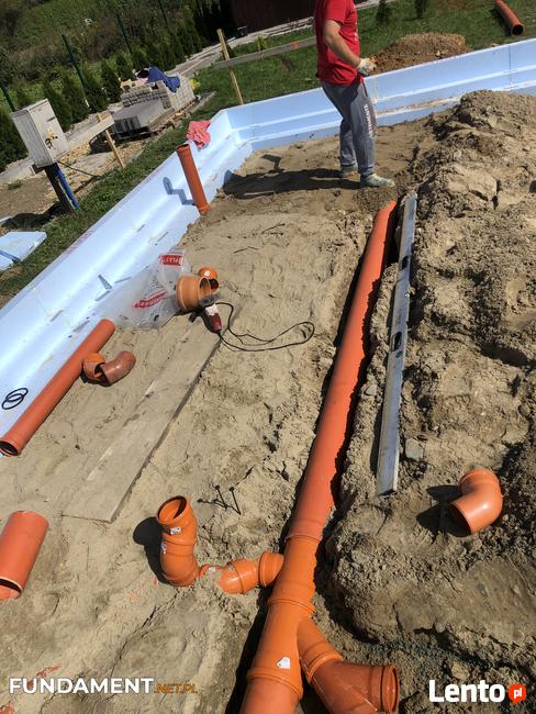 Płyty Fundamentowe z ogrzewaniem podłogowym.