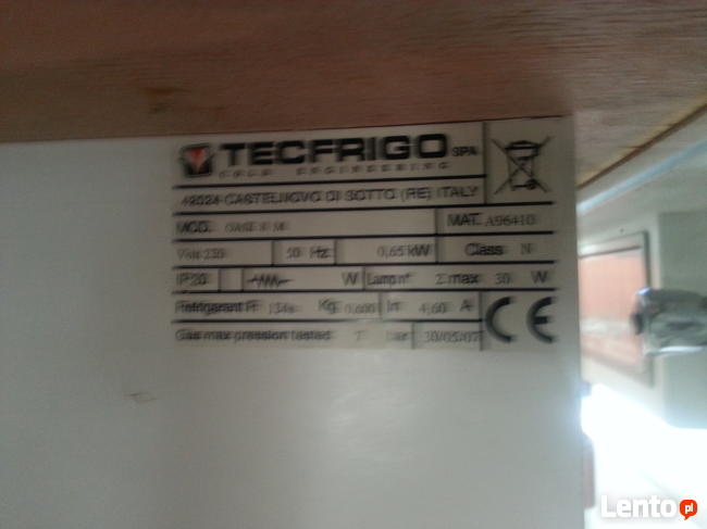 sprzedam Bemar firmy włoskiej TECFRIGO