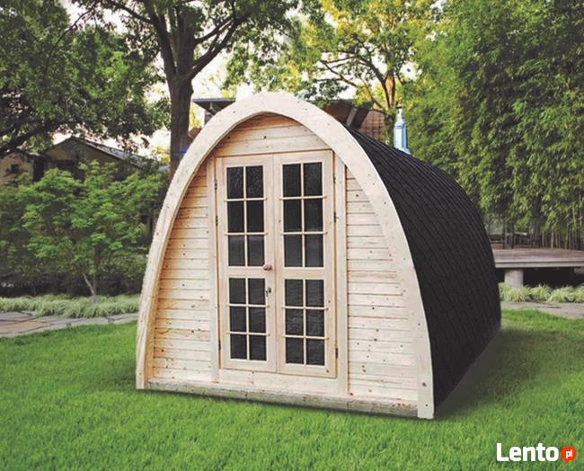 SAUNA FIŃSKA OGRODOWA DOMEK OGRODOWY POD 4mX2,4m