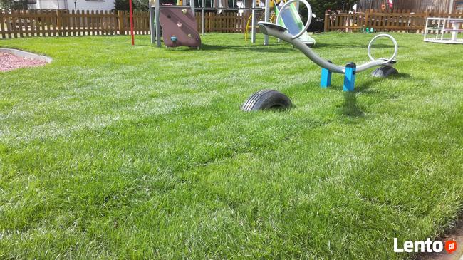 OGRODNIK jesienny serwis odnawianie ogrodu trawnika