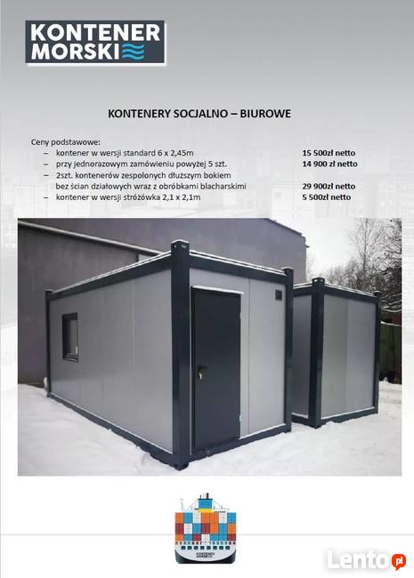 Kontenery Morskie/ magazyn/ garaż/schowek/przeróbki