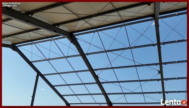 Obora. Hala. Konstrukcja stalowa 18x40x3,5m