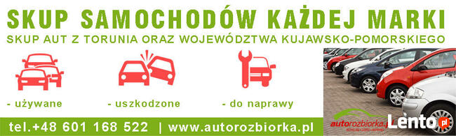 Skup samochodów za gotówkę skup aut Toruń okolice Koło