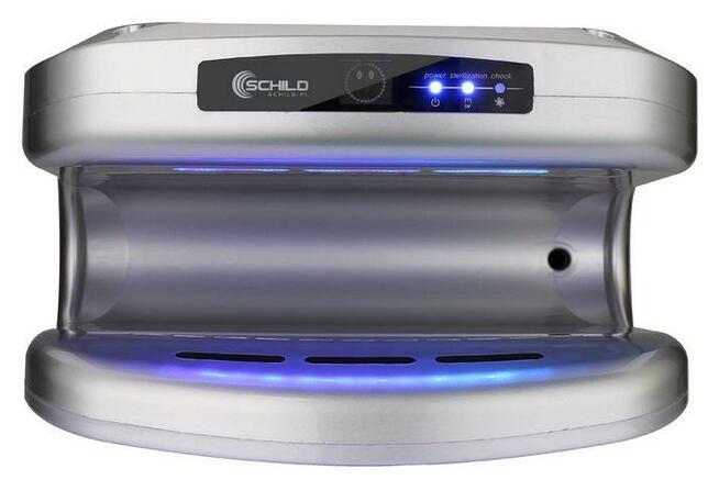 Kieszeniowa suszarka do rąk 9110S Schild srebrna PROFESJONAL