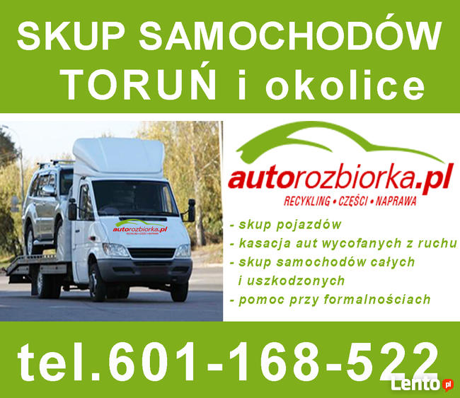 Skup samochodów za gotówkę skup aut Toruń okolice Koło