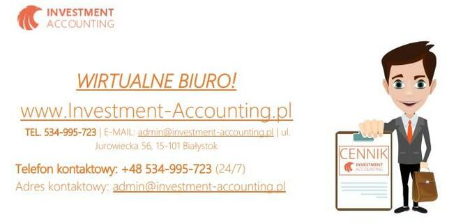 Wirtualne biuro - od 19 zł / mc - Wirtualny adres w POZNAŃ