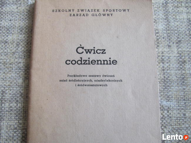 Sprzedam Ćwicz codziennie