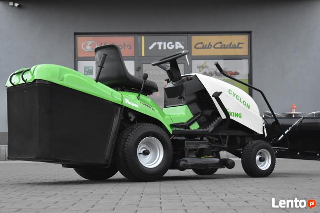 Traktorek ogrodowy kosiarka samojezdna VIKING 18 KM + PŁUG