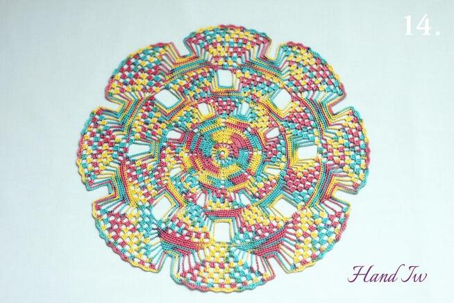 Serwety szydełkowe, rękodzieło (Hand Iw)