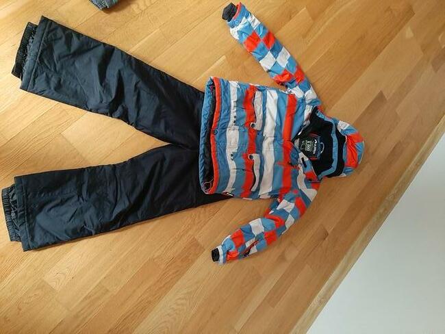 Kurtka i spodnie narciarskie chlopięce