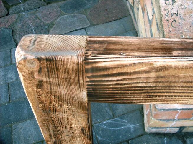 Stare okno z przedwojennej belki retro aranżacja 124x61