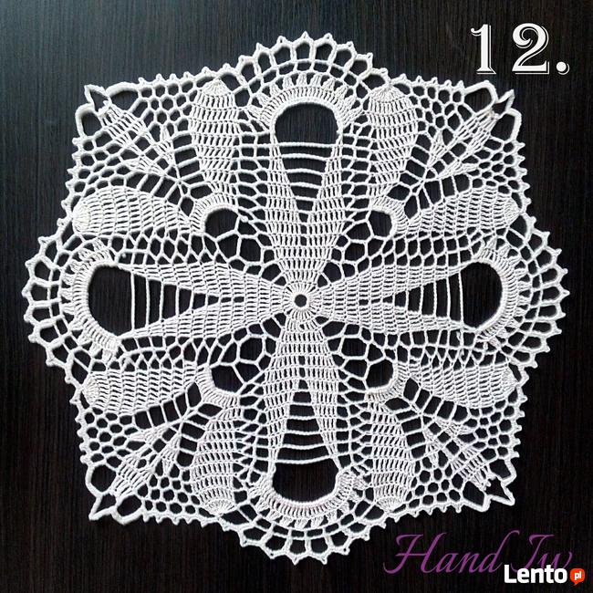 Serwety szydełkowe, rękodzieło (Hand Iw)